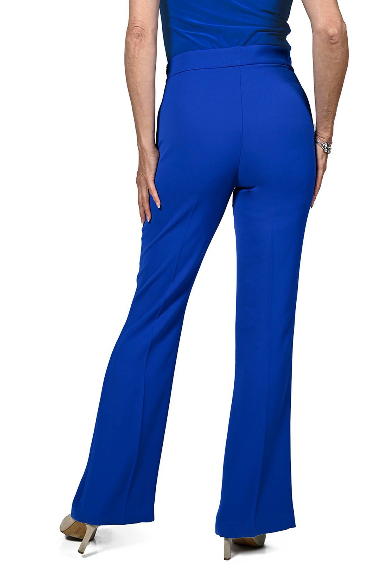 Frank Lyman High Rise Trousers Bright Royal Blue 236119
