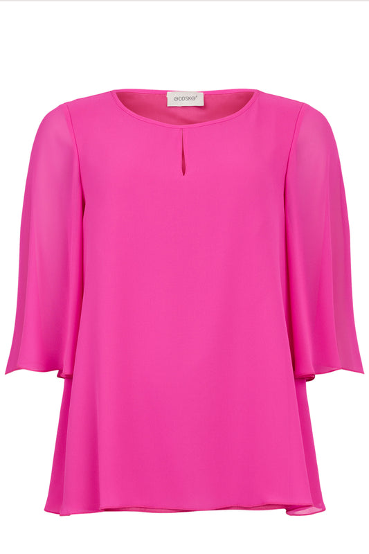 Godske Floaty Silhouette Top Pink 14387-4086-5505
