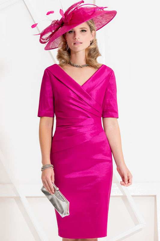 Ispirato Wrap Effect Detail Dress Bramble Berry ISH821