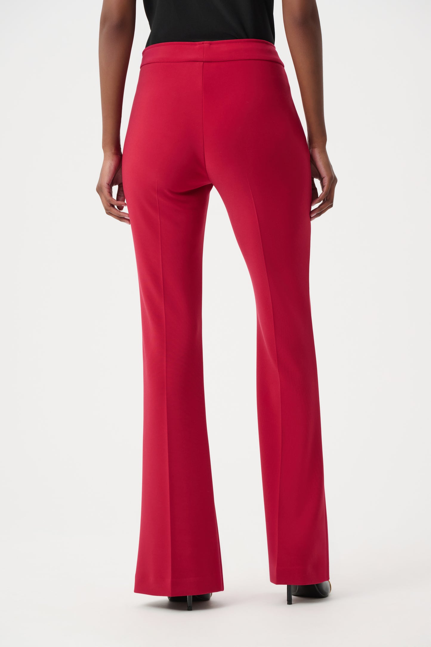 Joseph Ribkoff Classic Flared Pants Deep Cherry 163099F26
