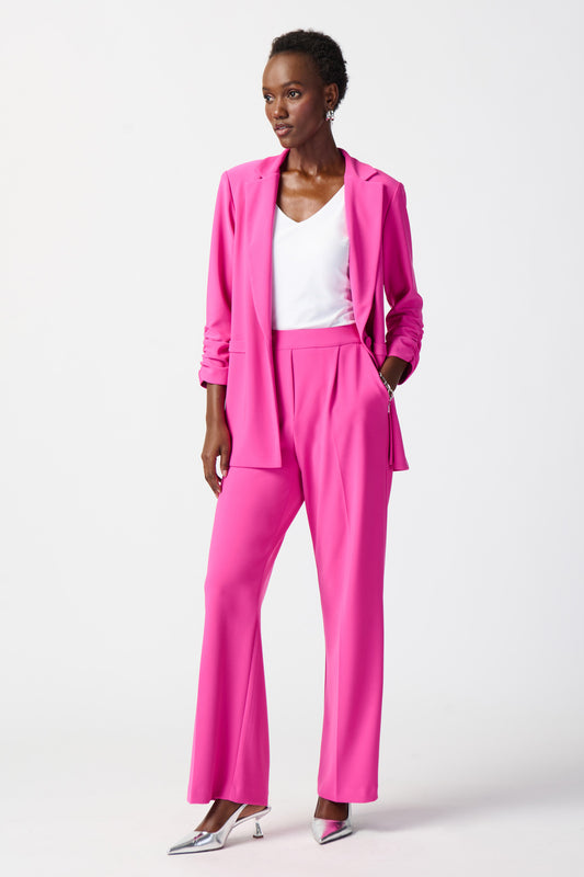 Joseph Ribkoff Silky Knit Wide-Leg Pants Ultra Pink 241095-4202
