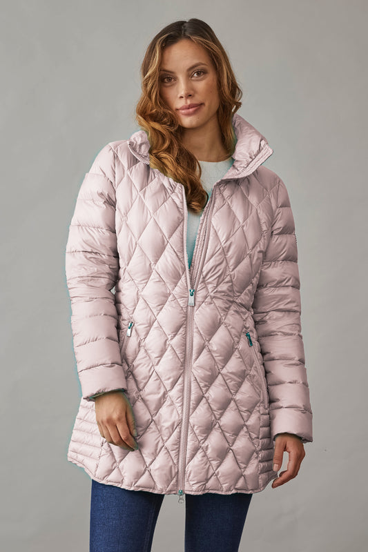 Junge Super Light Down Quilted Luca Jacket Blush 0125-2841-62-33