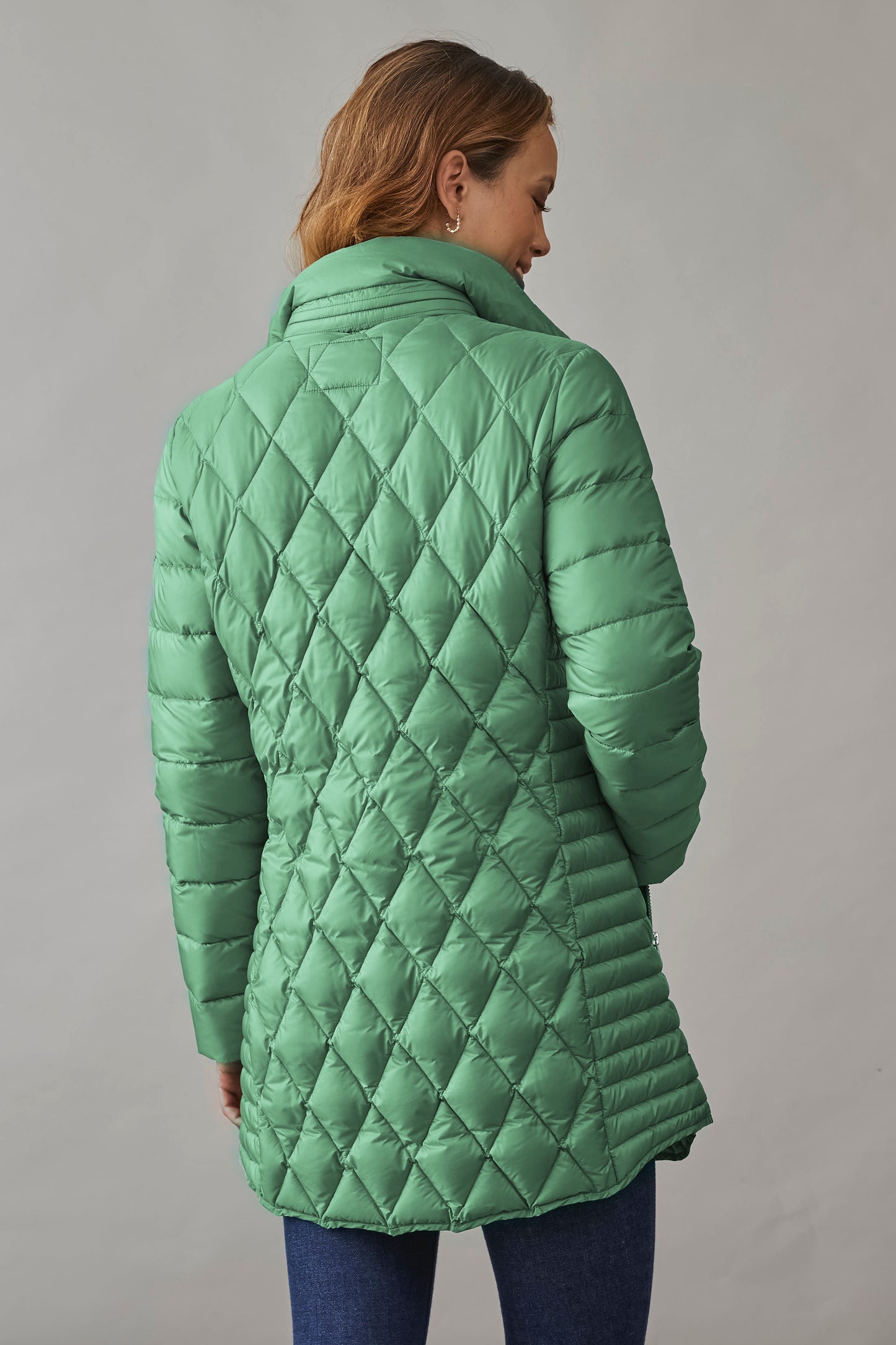 Junge Super Light Down Quilted Luca Jacket Mermaid 0125-2841-62-40