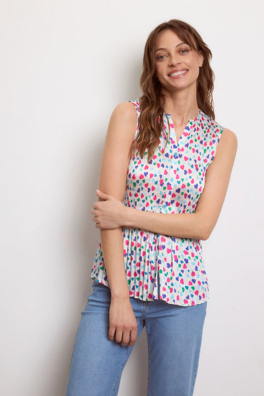 Tinta Marin26 Heart Print Shirt Multi Marin26
