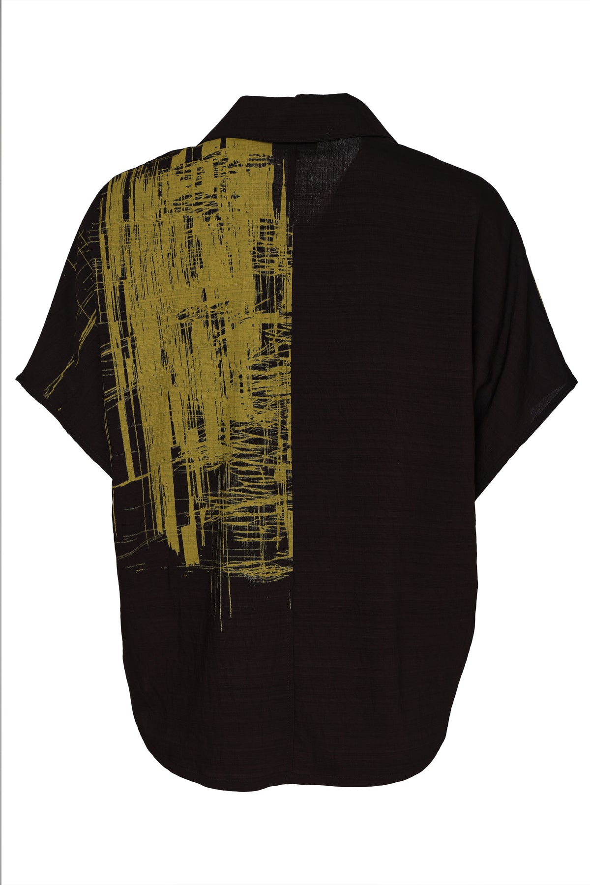 Naya Scribble Print Shirt Black/Avocado NAW26241-953