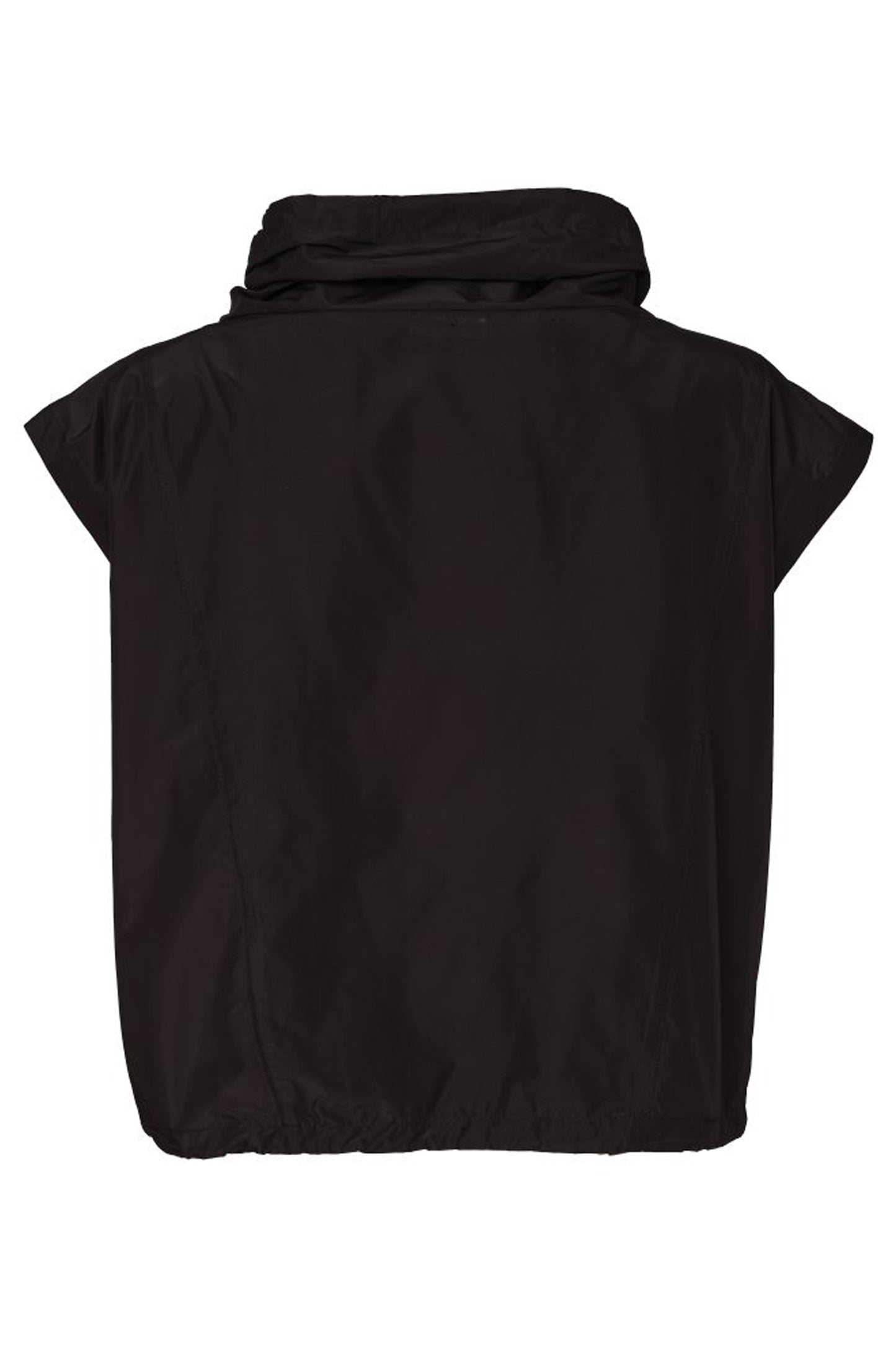 Naya Drawstring Neckline Top Black/Avocado NAW26198-953