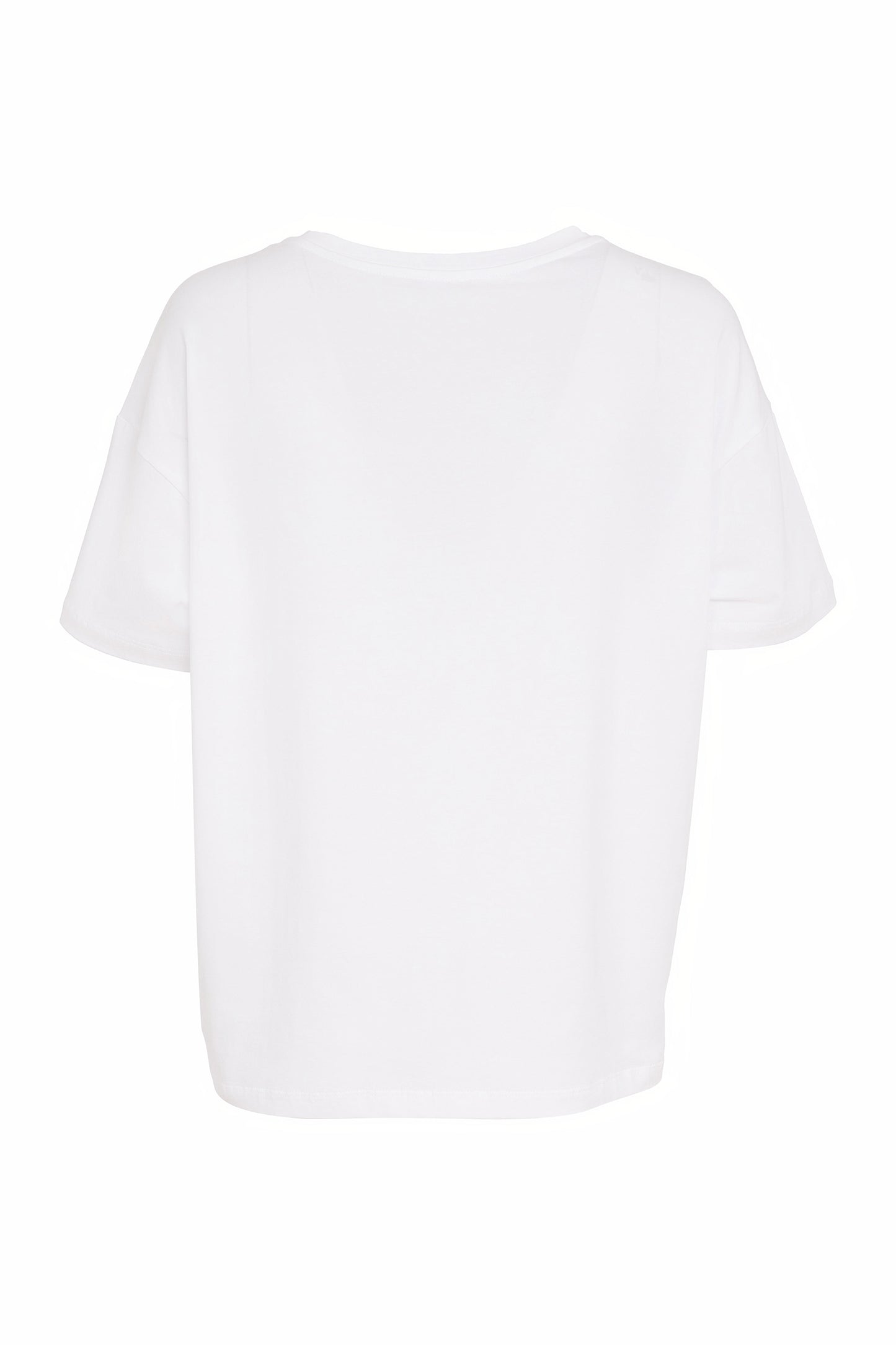 Naya Jersey Top With Cut Out Detail White NAS26112-01
