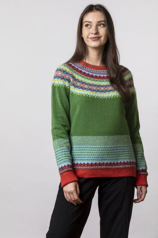 ERIBE Alpine Merino Wool and Angora Sweater Paradise P3974