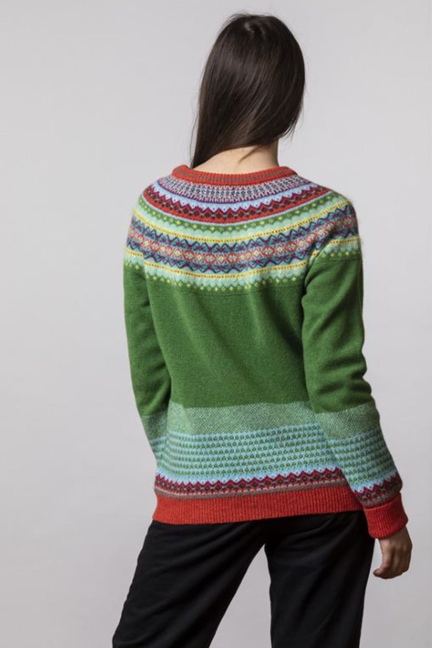 ERIBE Alpine Merino Wool and Angora Sweater Paradise P3974