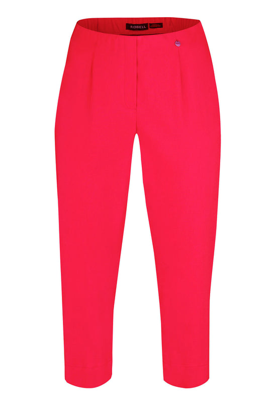 Robell Marie 07 Capri Trousers Rasberry 51576-5499-460
