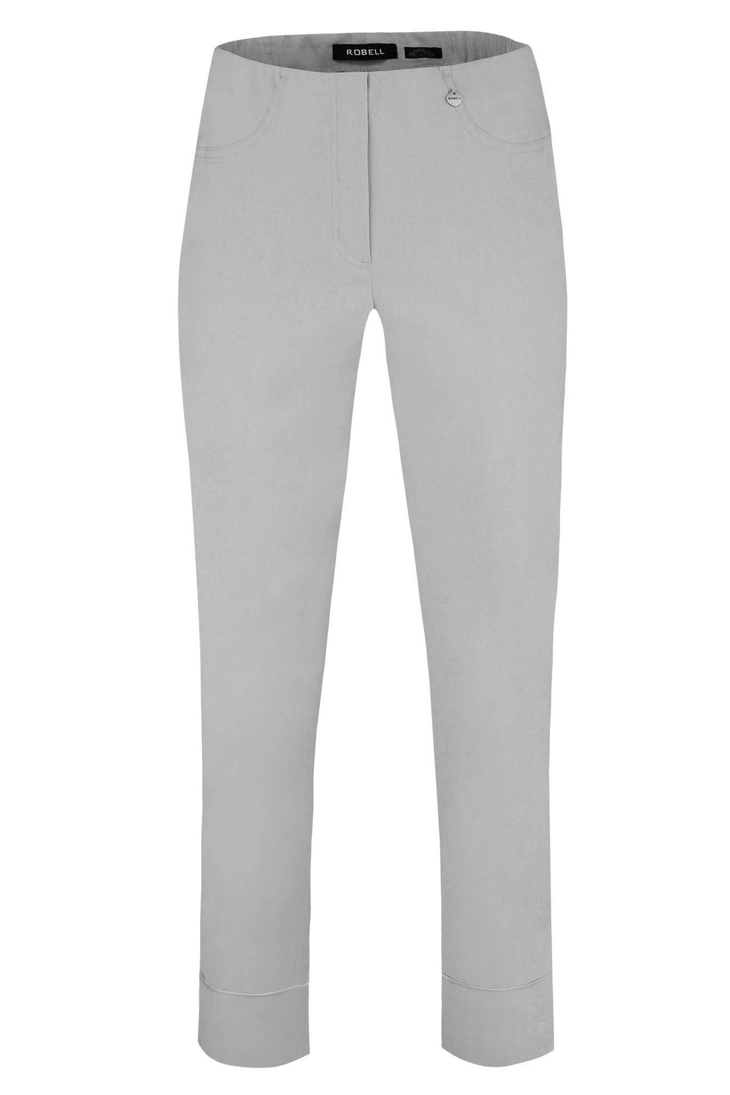 Robell Bella 09 Trousers Light Grey 51568-5499-92