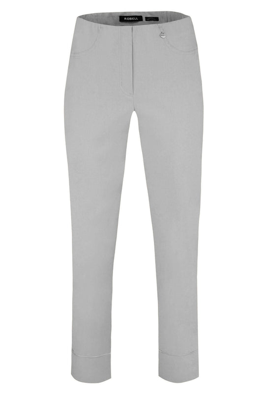 Robell Bella 09 Trousers Light Grey 51568-5499-92