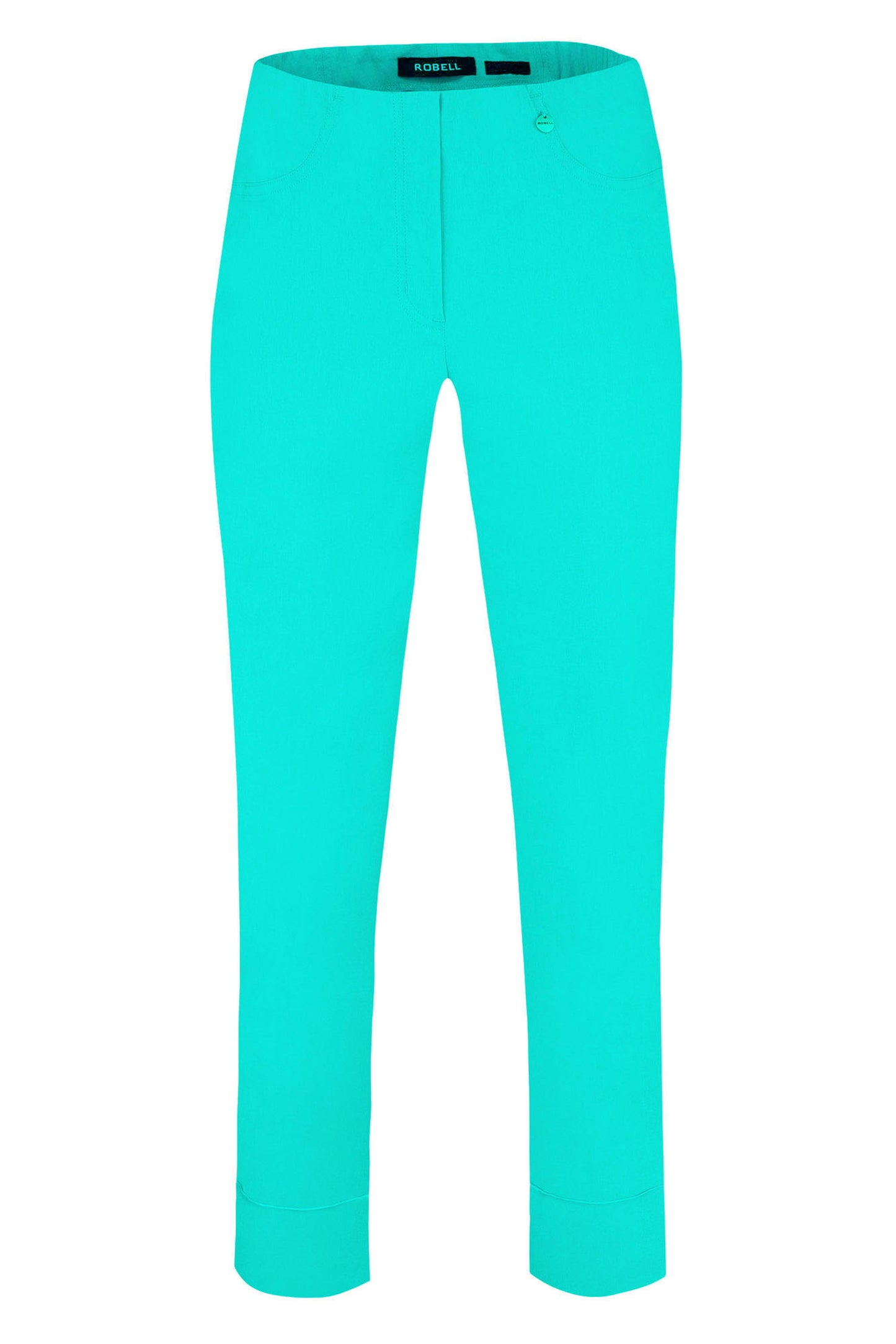 Robell Bella 09 Trousers Aqua Green 51568-5499-720