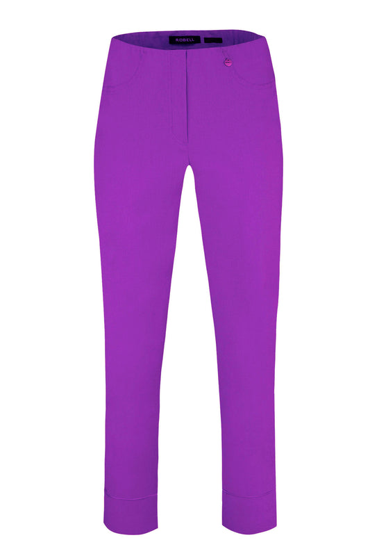Robell Bella 09 Trousers Dark Lavender 51568-5499-531