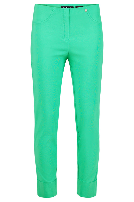 Robell Bella 09 Trousers Aqua Green 51568-5499-722