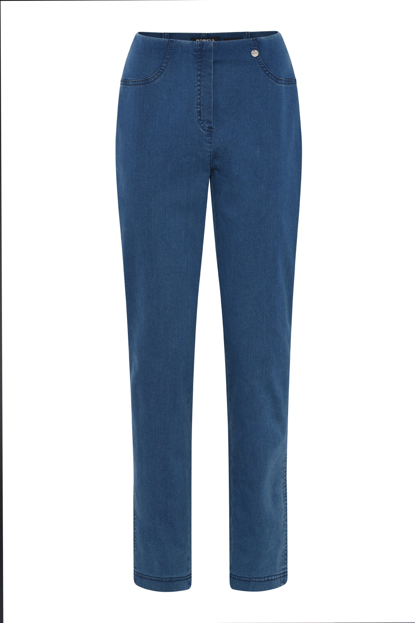 Robell Bella Jeans Short Length 51580-5448-64S - 29" Leg