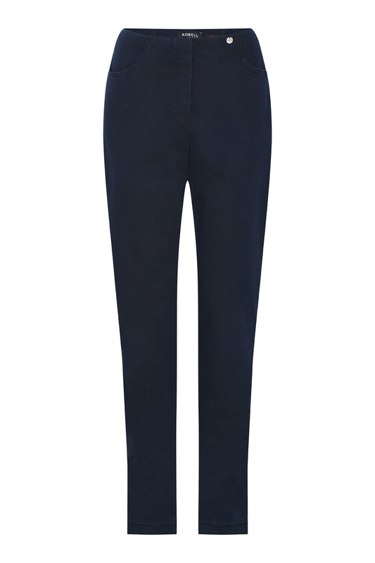 Robell Bella Straight Fit Pocket Jeans Denim Blue 52560-5448-69 31" Leg