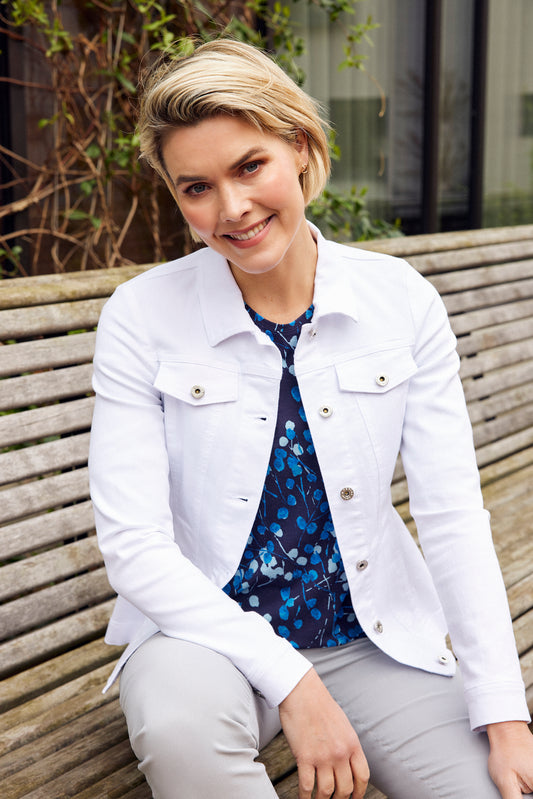 Robell Happy Jacket White 57609-5499-10