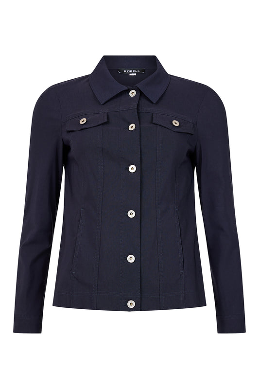 Robell Happy Jacket Navy 57609-5499-69