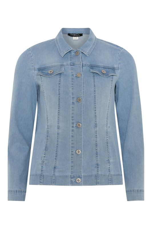 Robell Denim Happy Jacket Pale Blue 57632-54159-61