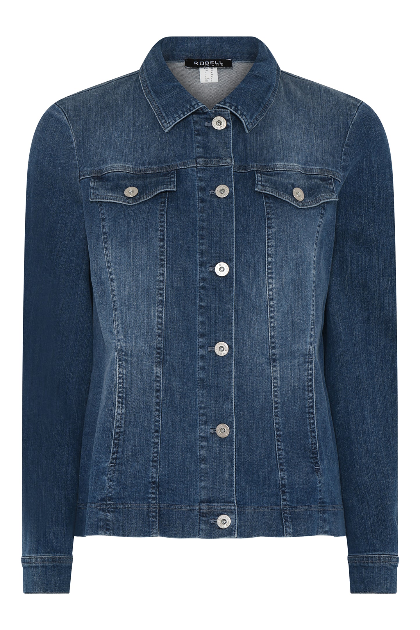 Robell Denim Happy Jacket Deep Cobalt Blue 57632-54159-64