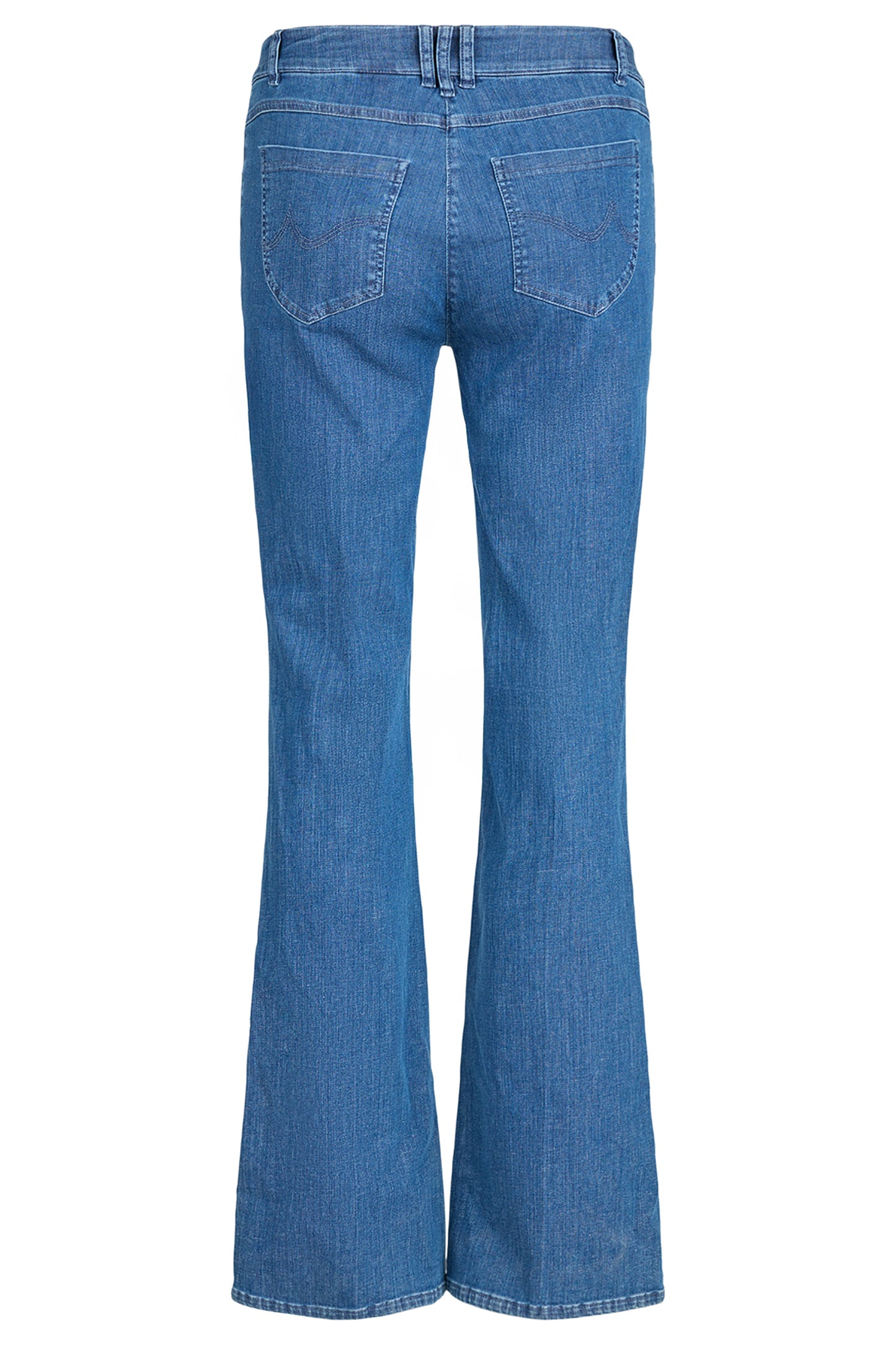Robell Joella Flared Jeans Denim Blue 52459-5459-64