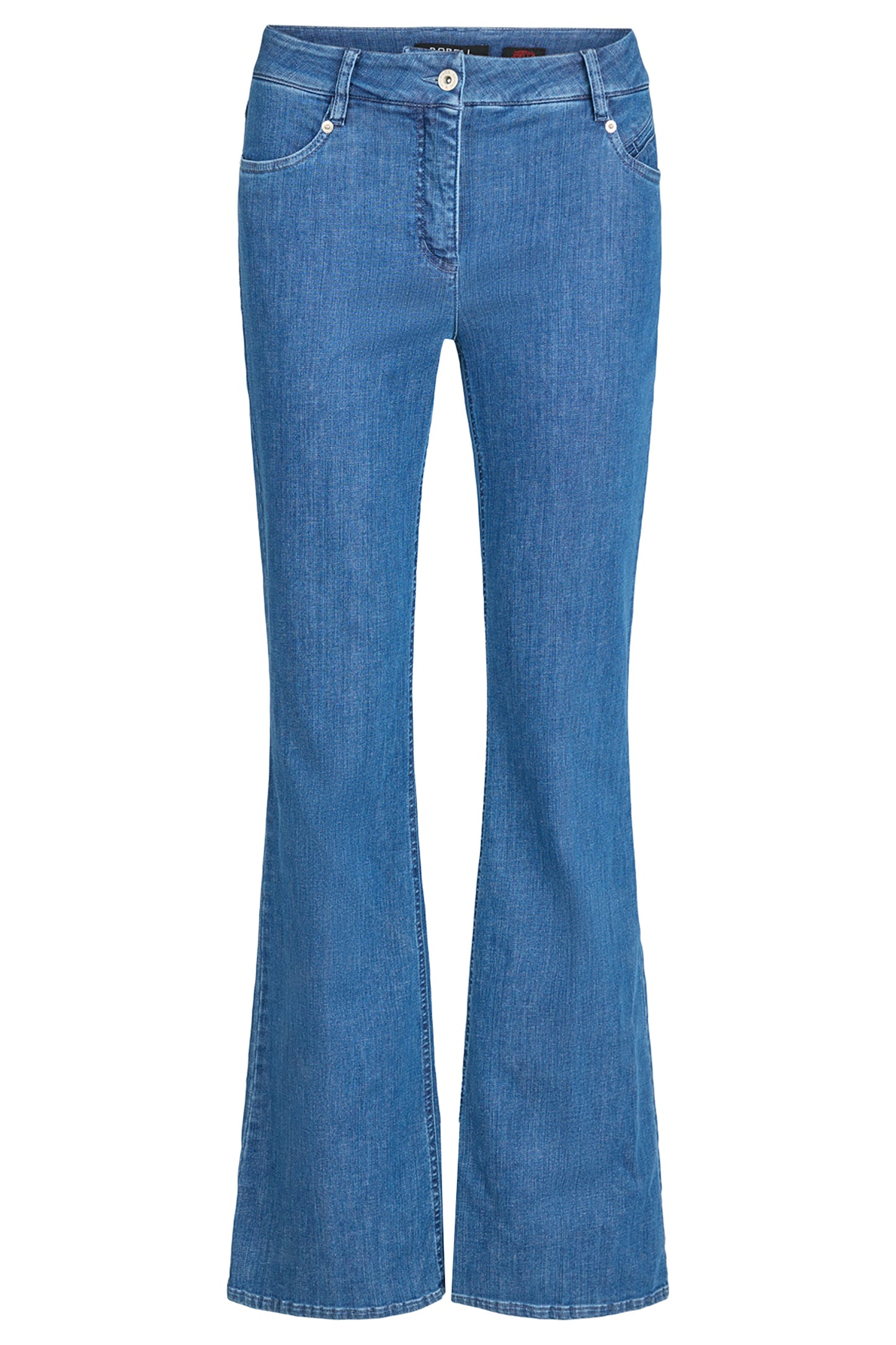 Robell Joella Flared Jeans Denim Blue 52459-5459-64