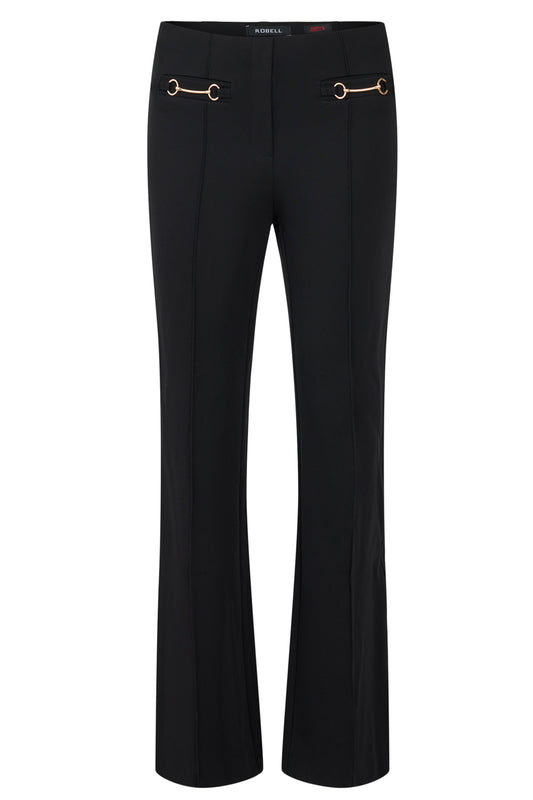 Robell Joella Trousers Black 53641-60012-90
