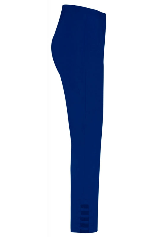 Robell Lena 09 Cut Out Detail Trousers Ultra Marine 52550-5499-661