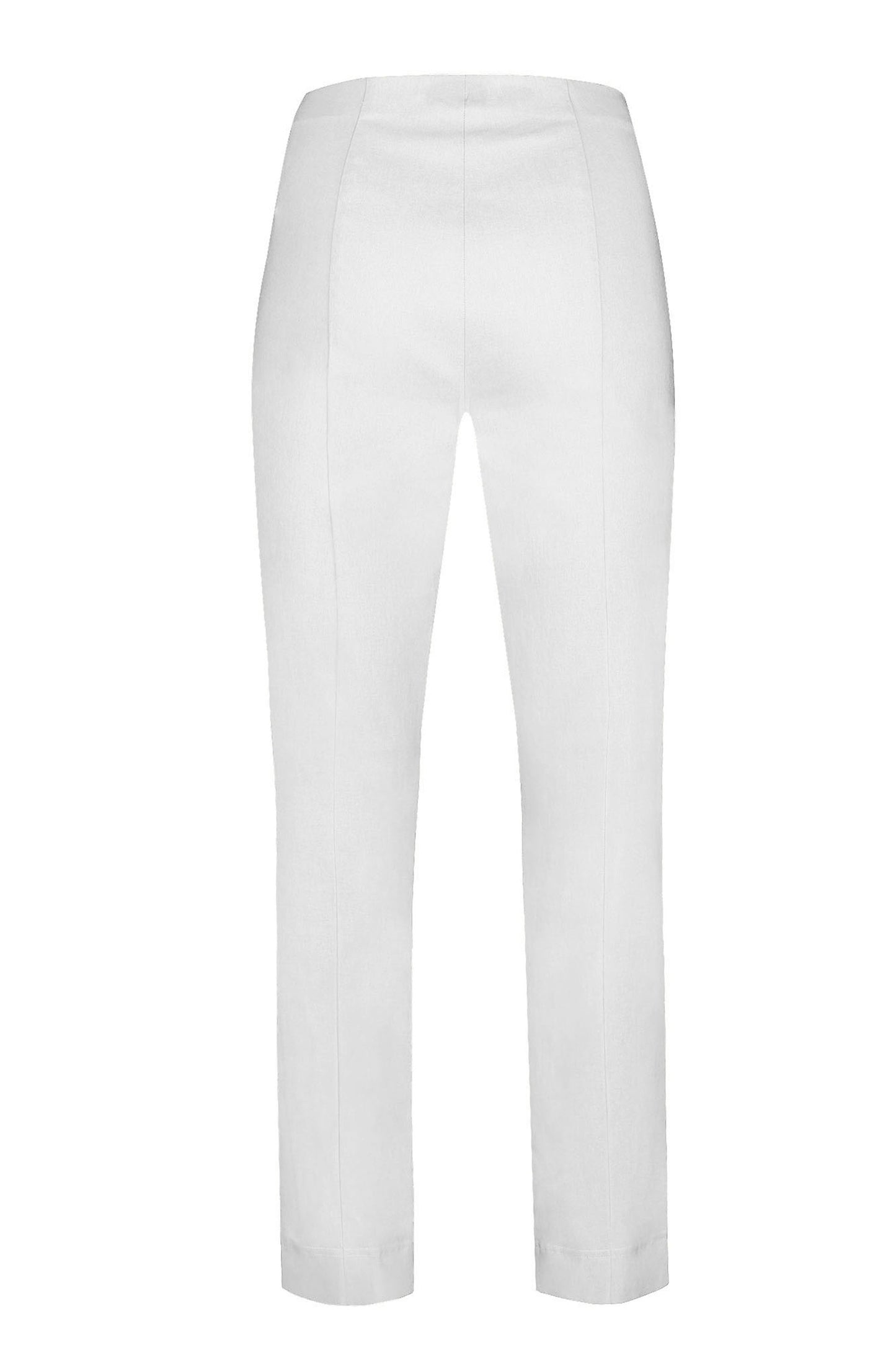 Robell Marie Full Length Trousers White 51412-5499-10