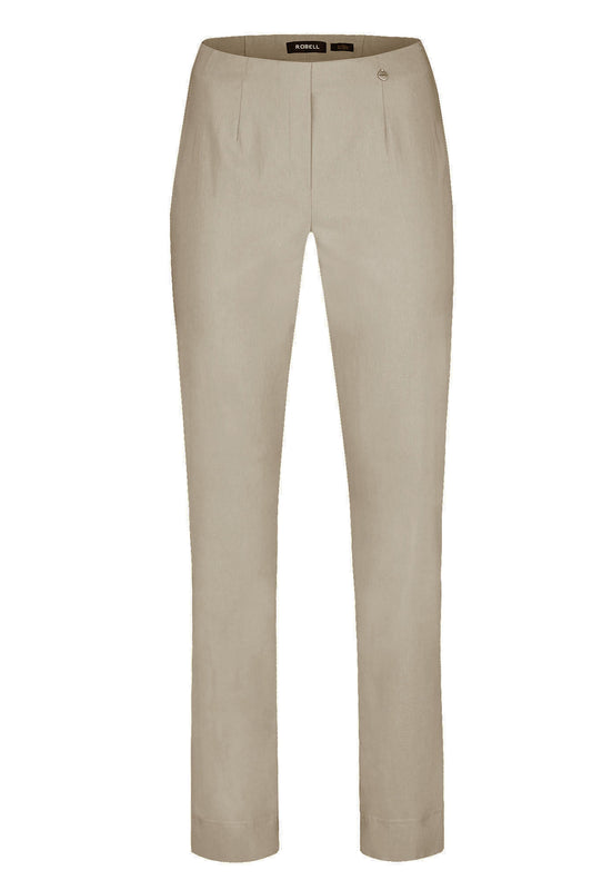 Robell Marie Full Length Trousers Sand 51412-5499-13