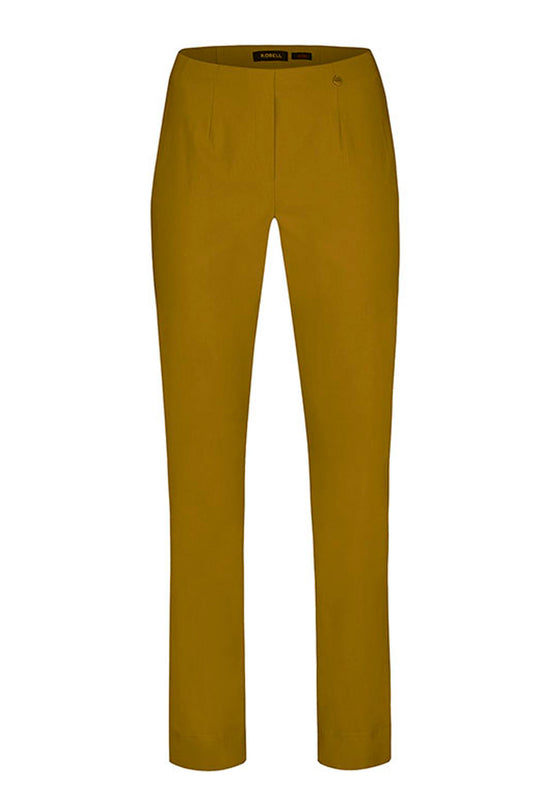 Robell Marie Full Length Trousers Mustard 51412-5499-26