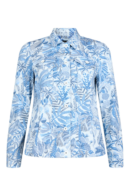 Robell Denim Happy Jacket Sea Blue 57641-55089-62