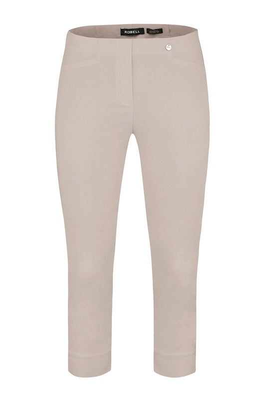 Robell Rose 07 Knee Length Trousers Sand 51636-5499-11