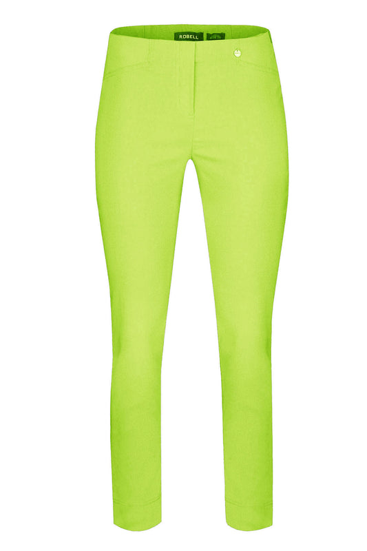 Robell Rose 09 Trousers Lime 51527-5499-182