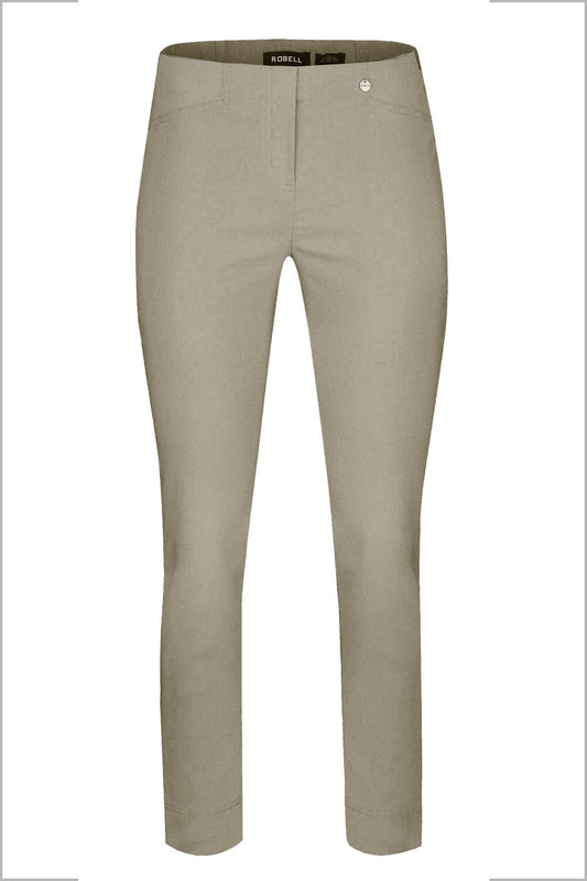 Robell Rose 09 Trousers Taupe 51527-5499-13