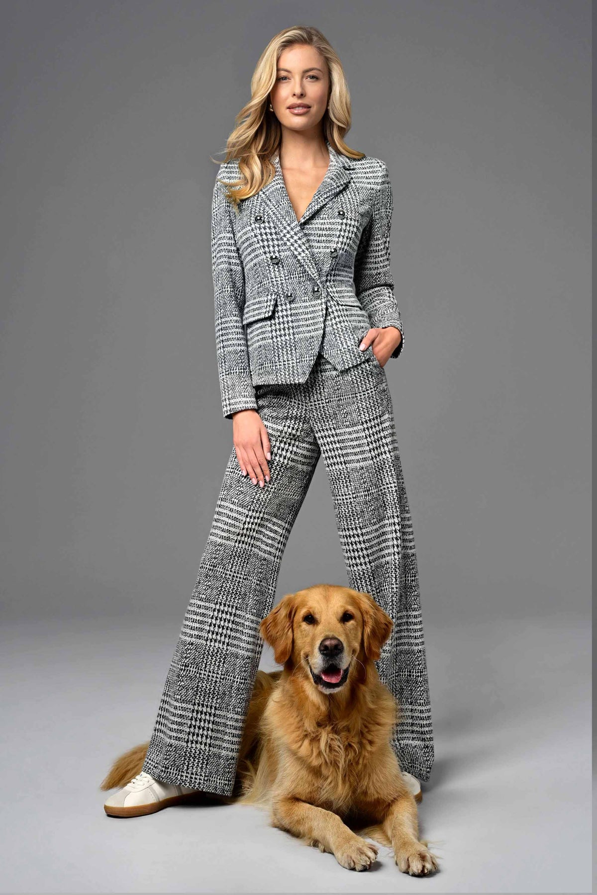 Robell Yasi Print Trousers 52401-55223-91