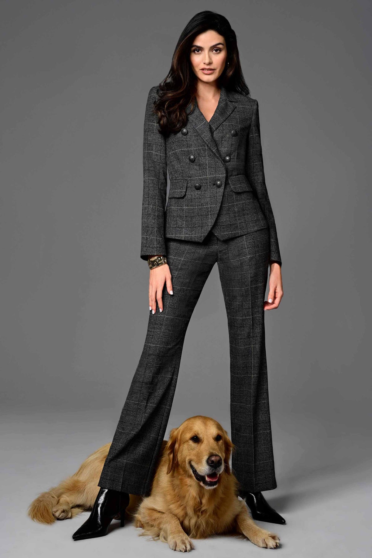 Robell Joella Print Trousers 53659-55219-95