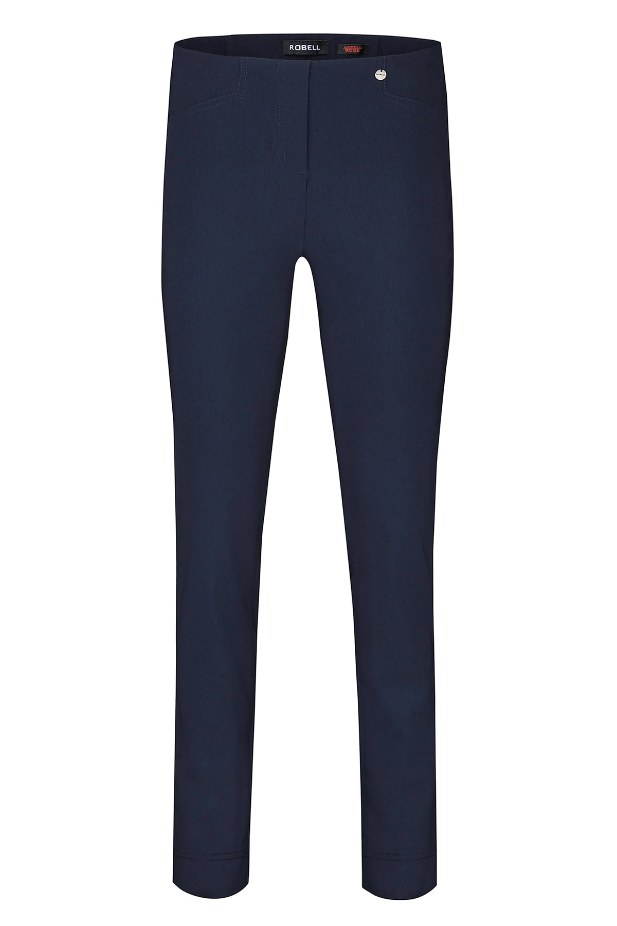 Robell Rose Full Length Trousers Navy 51673-5499-69