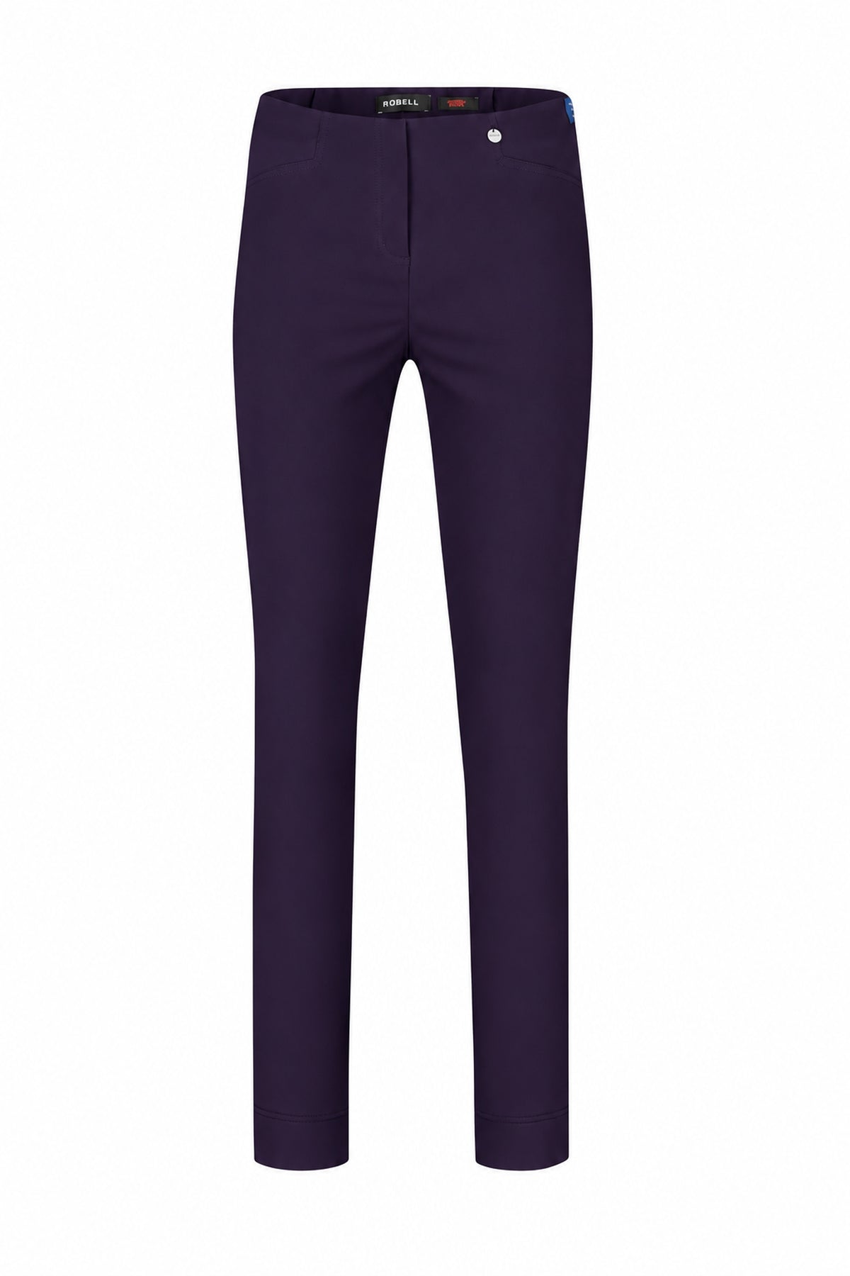 Robell Rose Full Length Trousers Purple 51673-5499-581