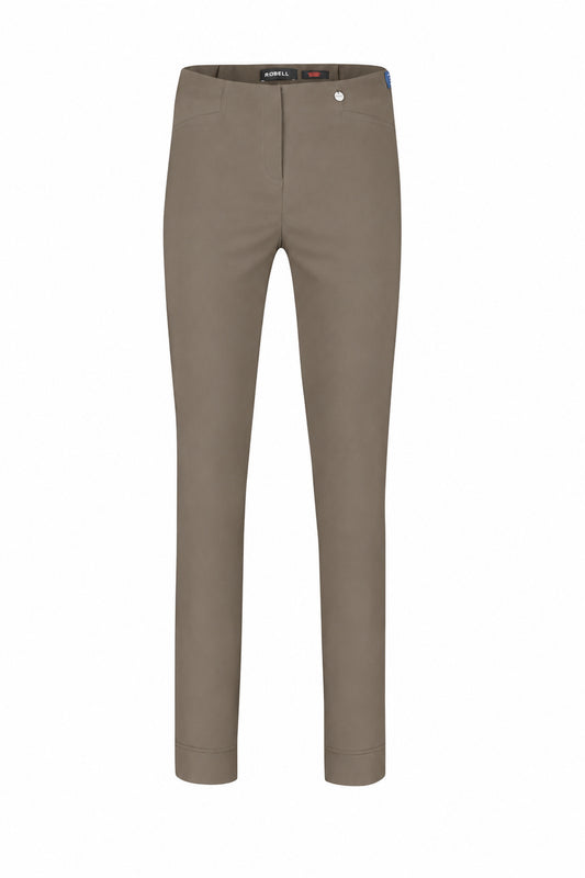 Robell Rose Full Length Trousers Almond 51673-5499-38