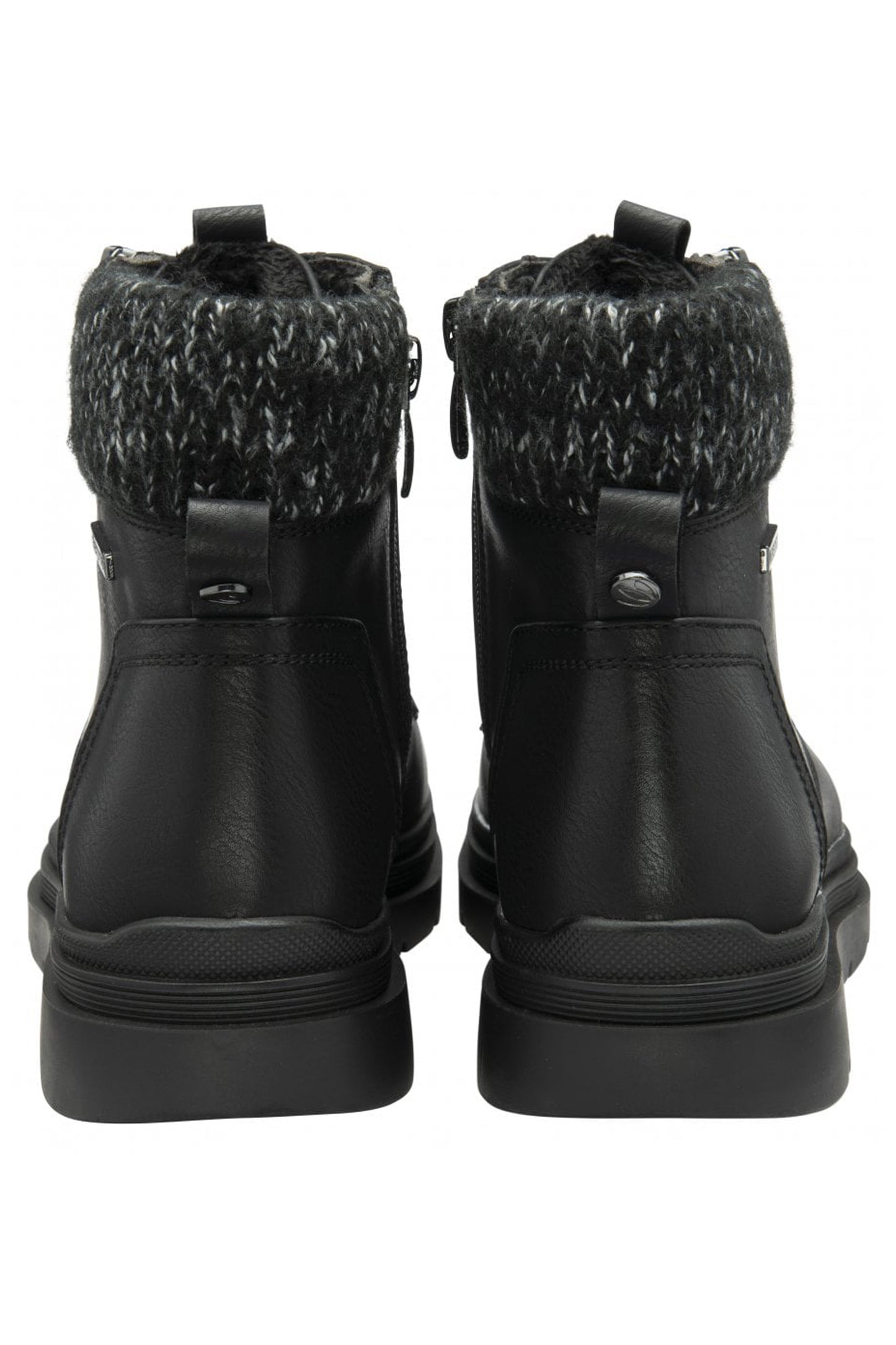 Lotus Matt Saundra Waterproof Ankle Boots Black