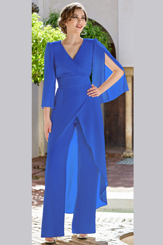 Sonia Pena Kaftan Two Piece Set Royal Blue 1260058