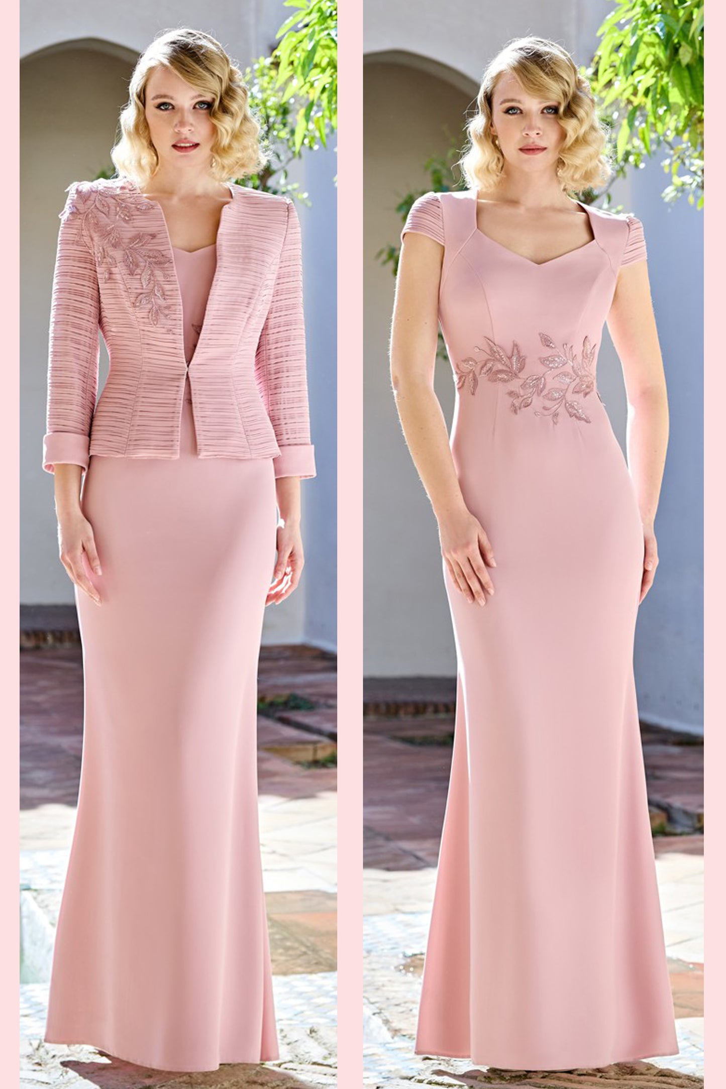 Sonia Pena Two Piece Set Pink 1260084