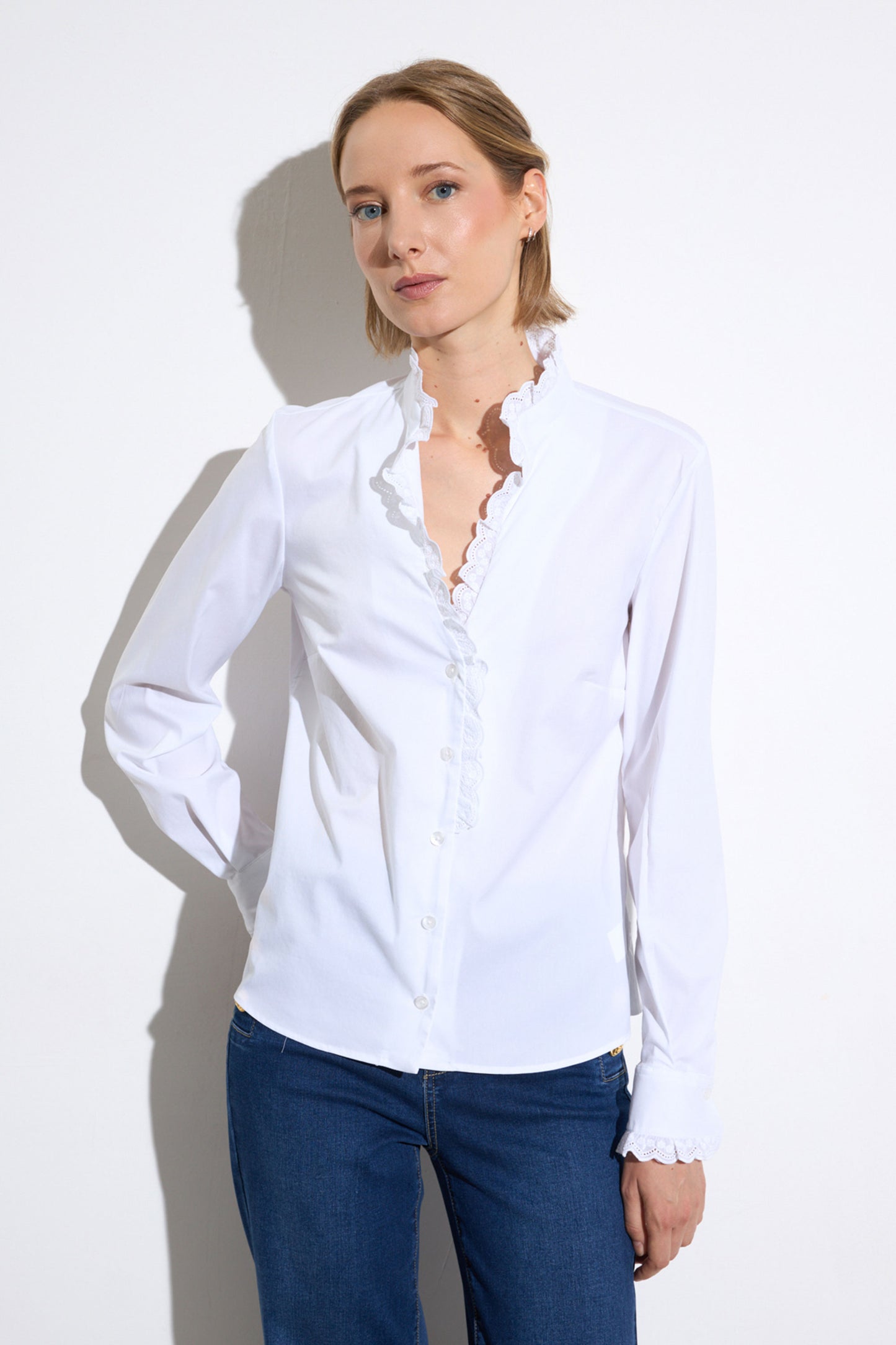 Bariloche Troya Shirt White Troya