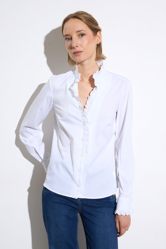 Bariloche Troya Shirt White Troya