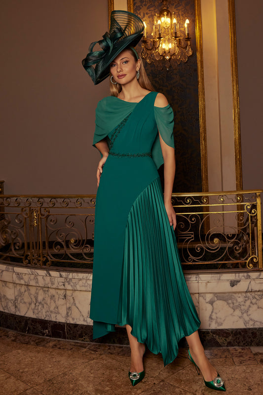 Veni Infantino Dress With Sequin Detail - Teal - 992566