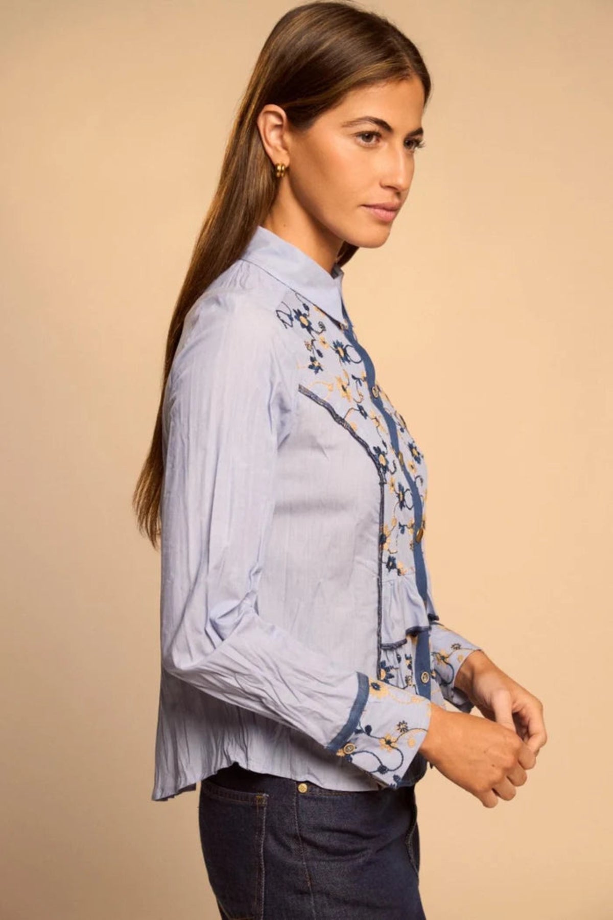 Tinta Amrita Shirt Blue