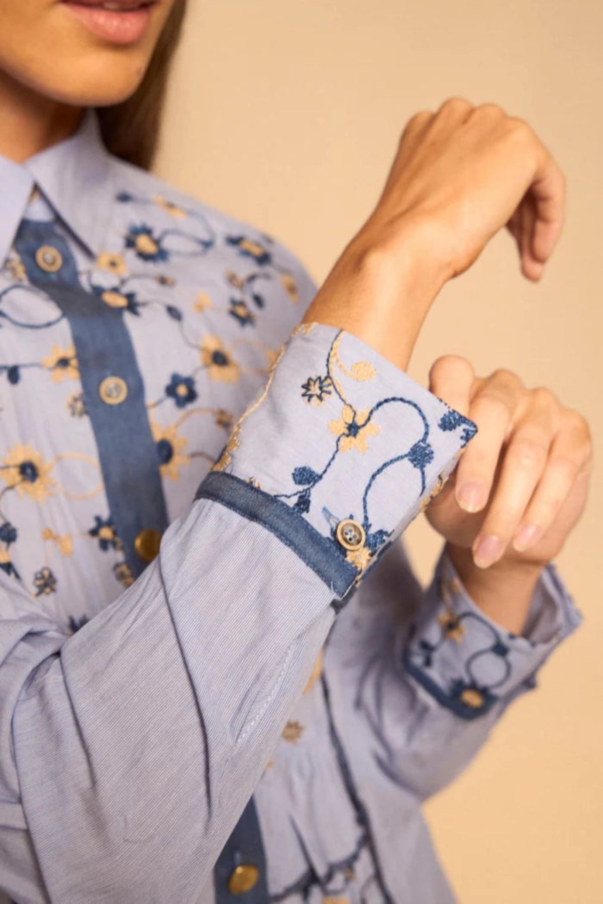 Tinta Amrita Shirt Blue