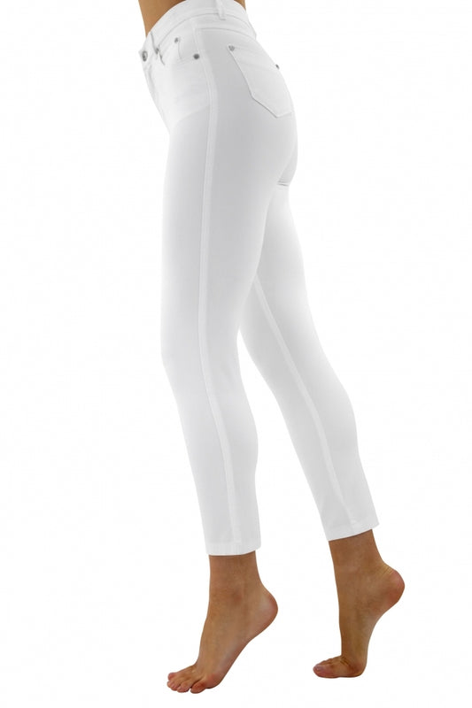 Marble 7/8th Ankle Grazer Jeans White 2400-102